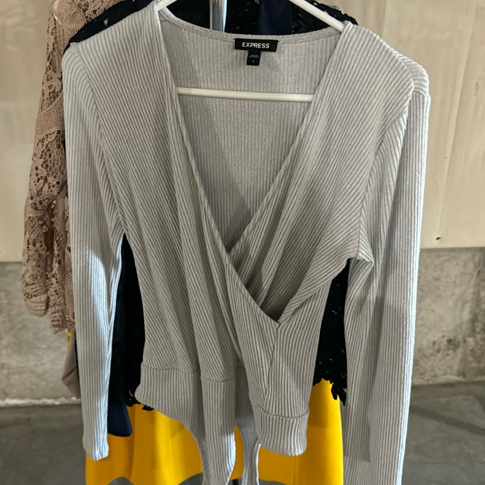 Express sweater bodysuit
